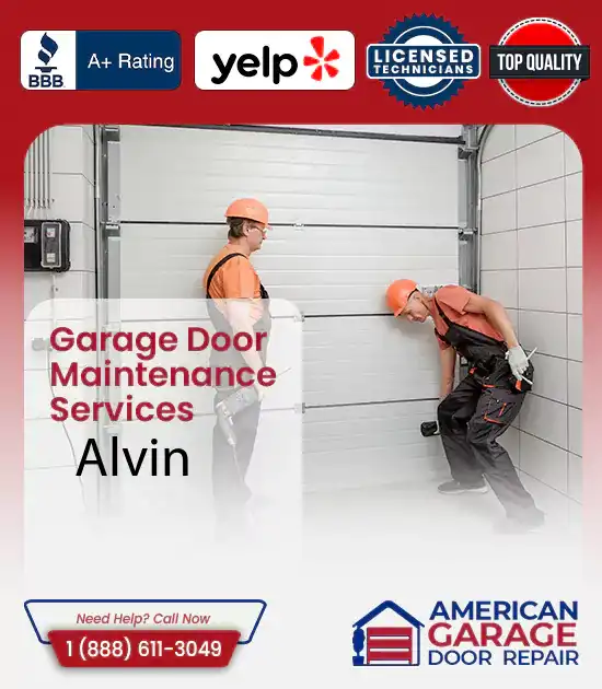 Garage Door Maintenance Services Alvin 