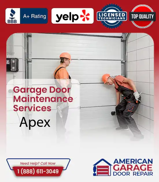 Garage Door Maintenance Services Apex 