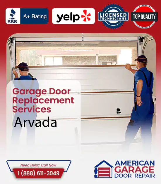 Garage Door Replacement Services Arvada 