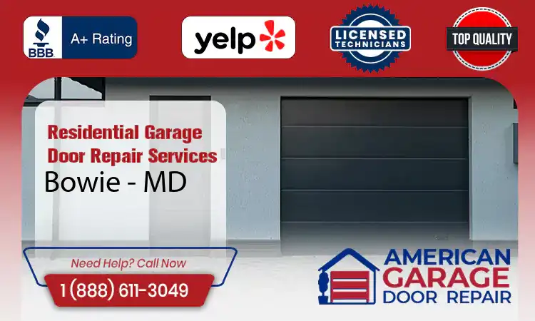Residential Garage Door Repair Services Bowie - MD 