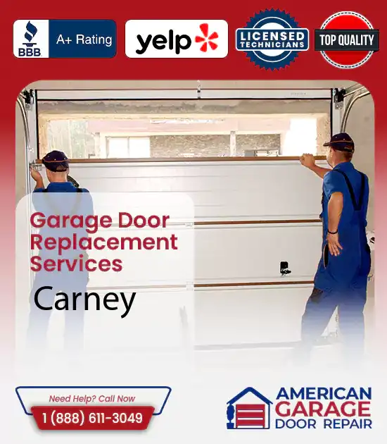 Garage Door Replacement Services Carney 