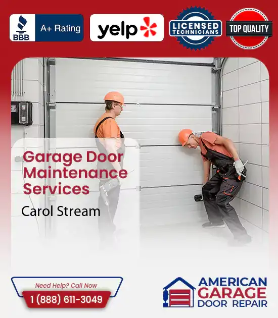 Garage Door Maintenance Services Carol Stream 