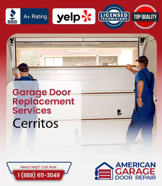 Garage Door Replacement Services Cerritos 