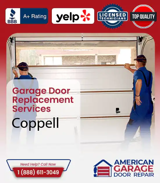 Garage Door Replacement Services Coppell 