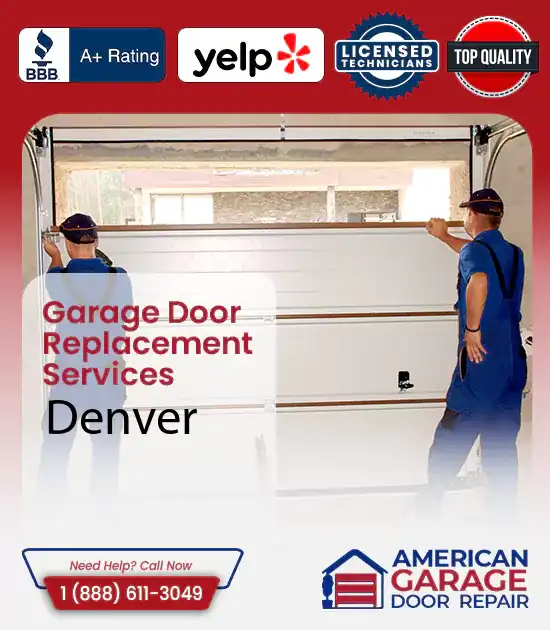 Garage Door Replacement Services Denver 