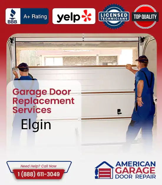 Garage Door Replacement Services Elgin 