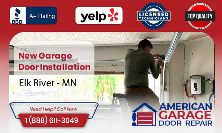 New Garage Door Installation Elk River - MN 