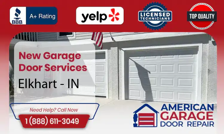 New Garage Doors Elkhart - IN 
