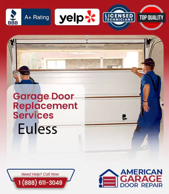 Garage Door Replacement Services Euless 