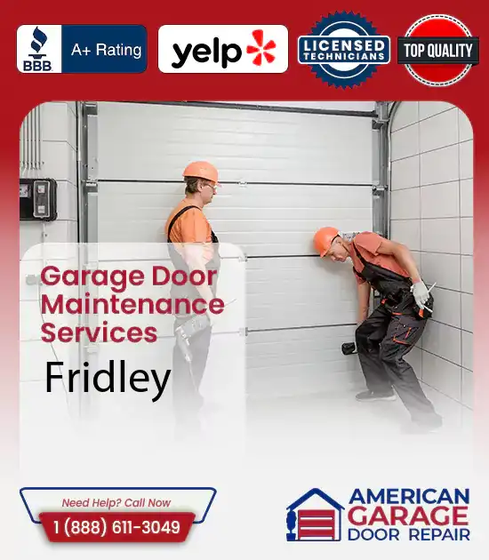 Garage Door Maintenance Services Fridley 