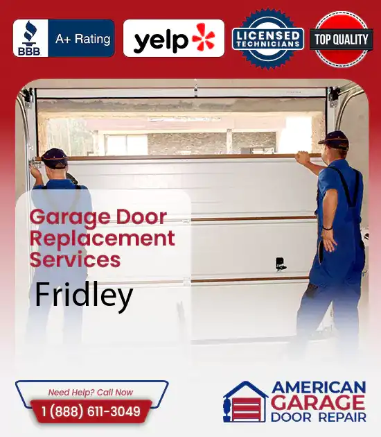 Garage Door Replacement Services Fridley 