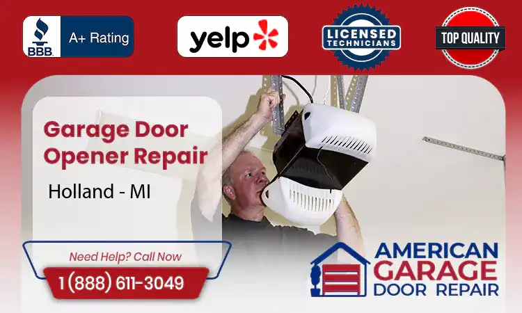 Garage Door Opener Repair Holland - MI 