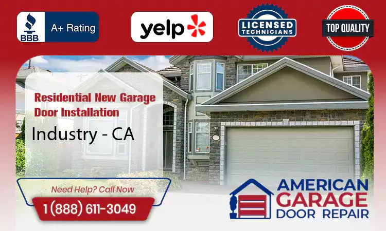 Residential New Garage Door Installation Services Industry - CA 
