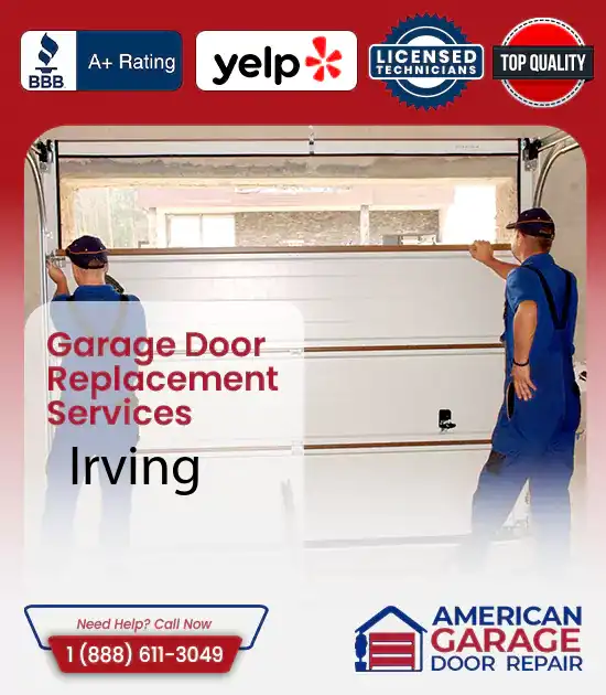 Garage Door Replacement Services Irving 