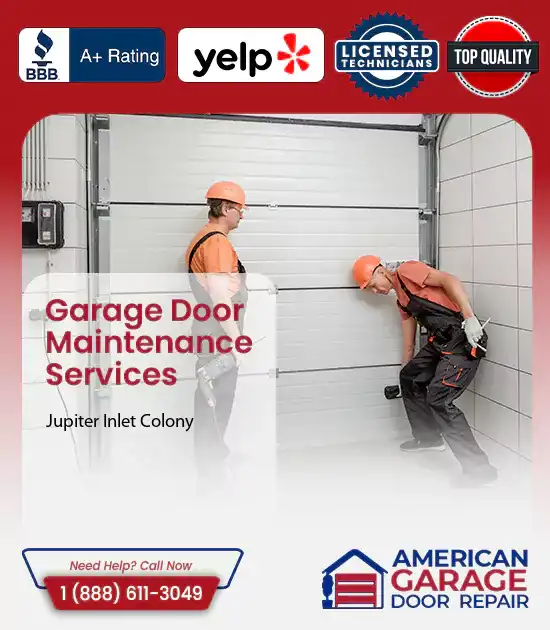 Garage Door Maintenance Services Jupiter Inlet Colony 