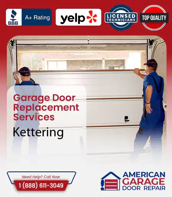 Garage Door Replacement Services Kettering 