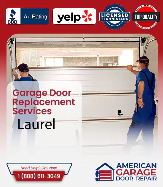 Garage Door Replacement Services Laurel 