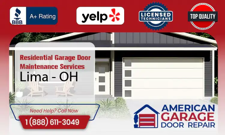 Residential Garage Door Maintenance Services Lima - OH 
