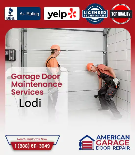 Garage Door Maintenance Services Lodi 