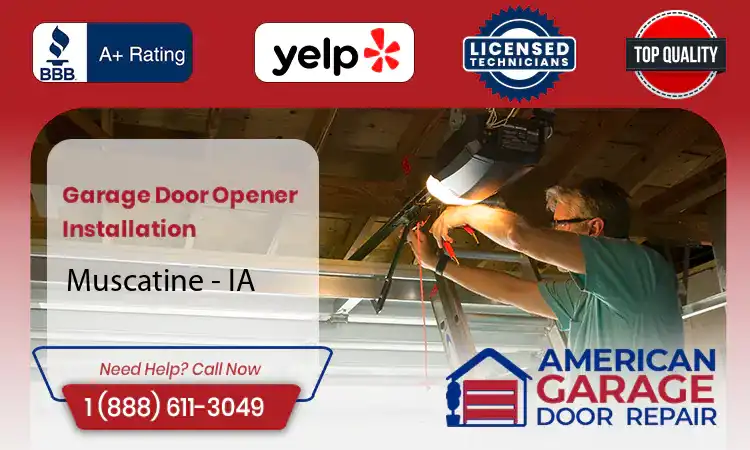 Garage Door Opener Muscatine - IA 