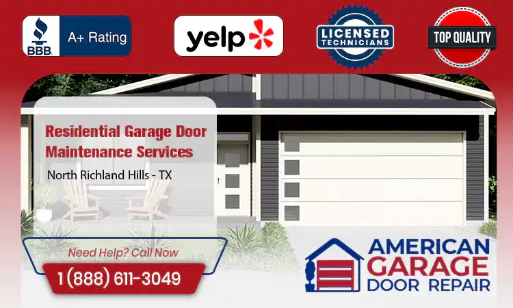 Residential Garage Door Maintenance Services North Richland Hills - TX 