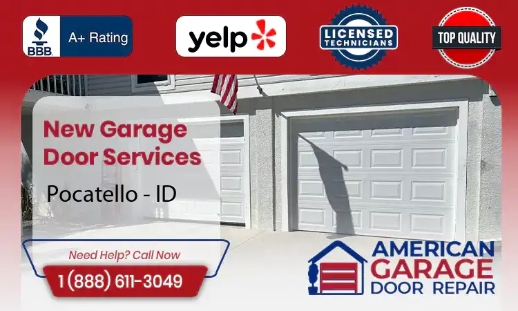 New Garage Doors Pocatello - ID 