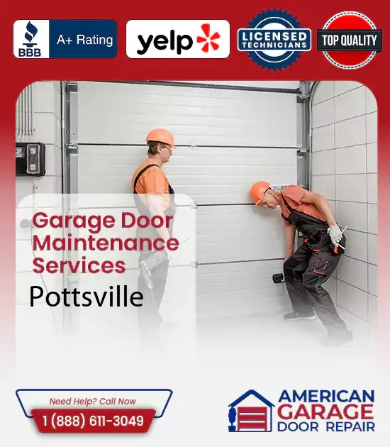 Garage Door Maintenance Services Pottsville 
