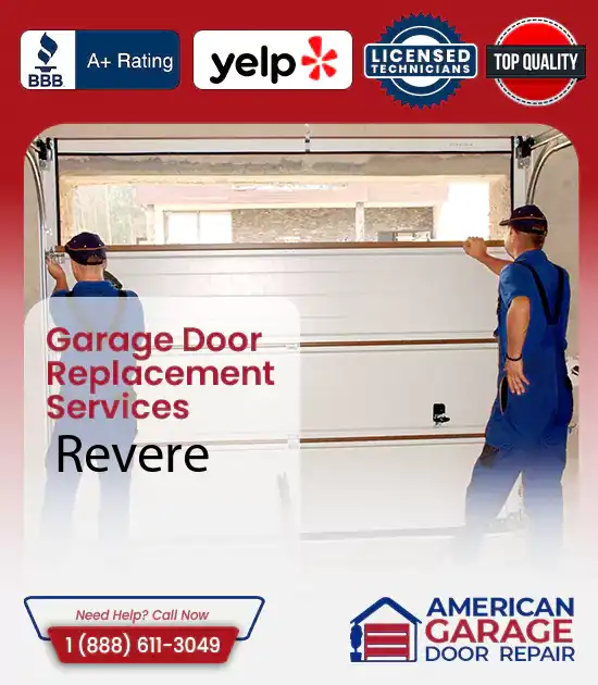 Garage Door Replacement Services Revere 