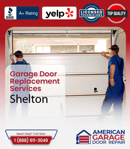 Garage Door Replacement Services Shelton 