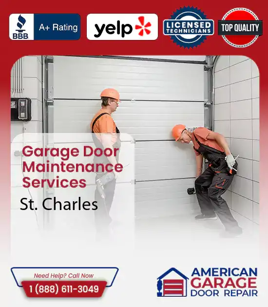Garage Door Maintenance Services St. Charles 