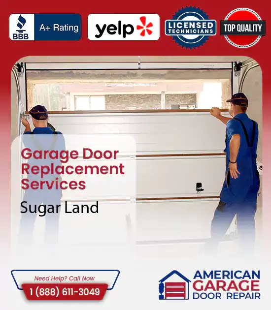 Garage Door Replacement Services Sugar Land 