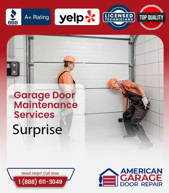 Garage Door Maintenance Services Surprise 