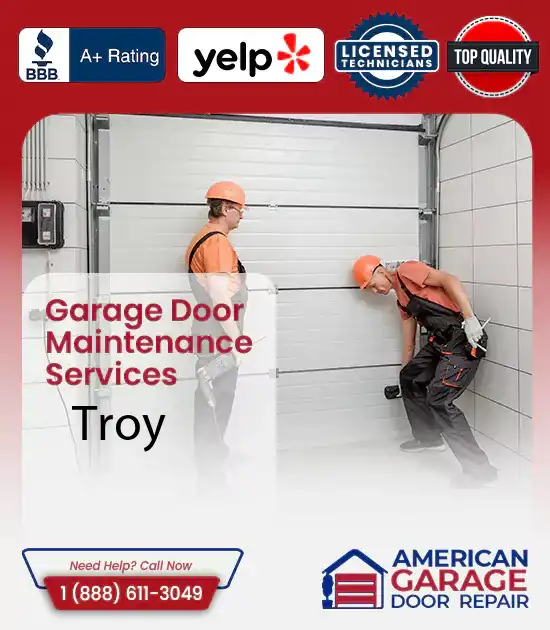 Garage Door Maintenance Services Troy 