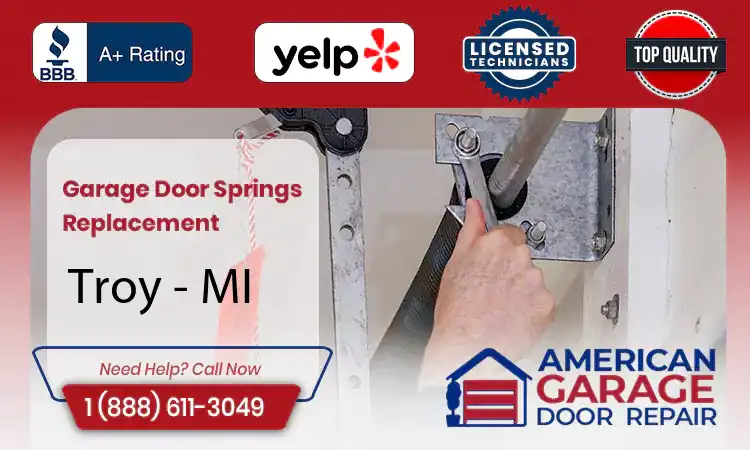 Garage Door Springs Replacement Troy - MI
