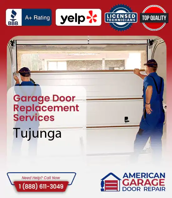 Garage Door Replacement Services Tujunga 