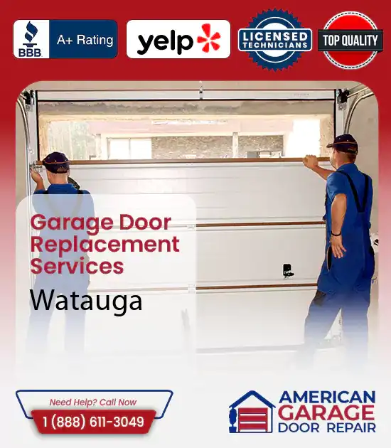 Garage Door Replacement Services Watauga 